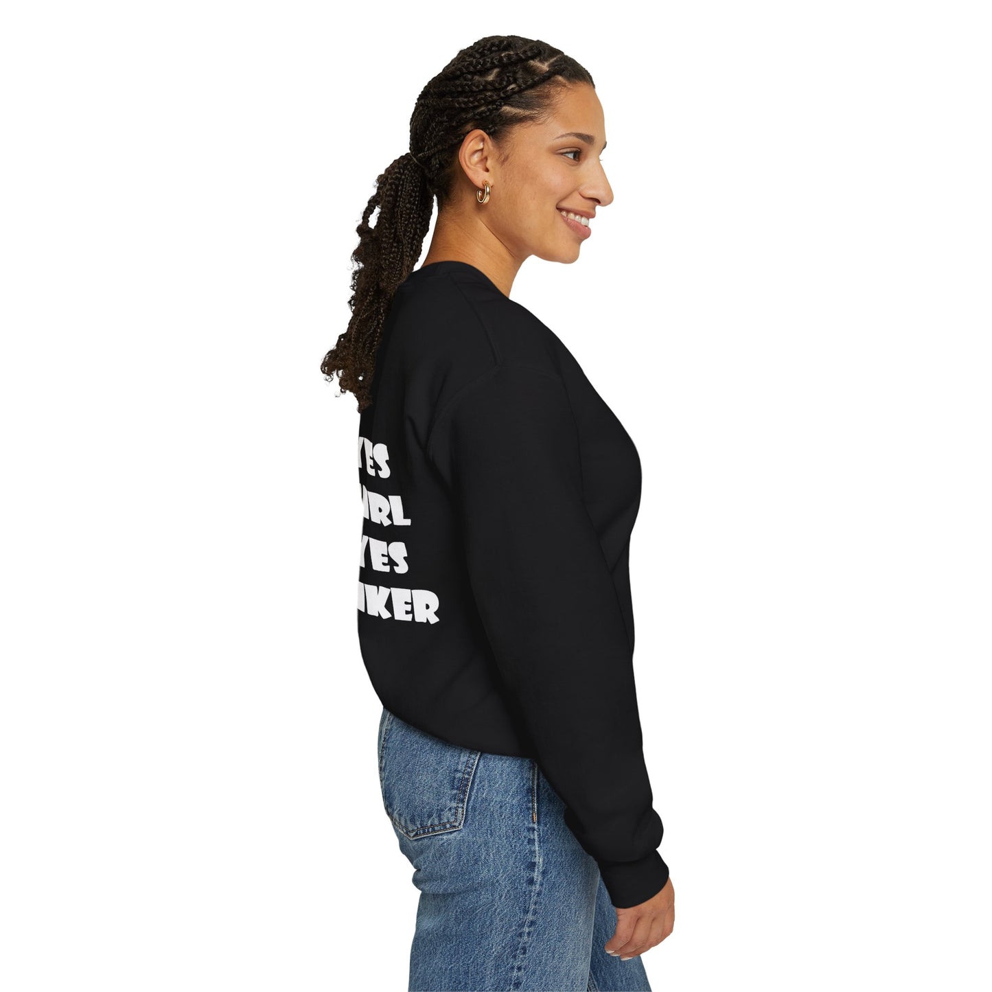 Ladies Sweatshirt "Girl Power" bright