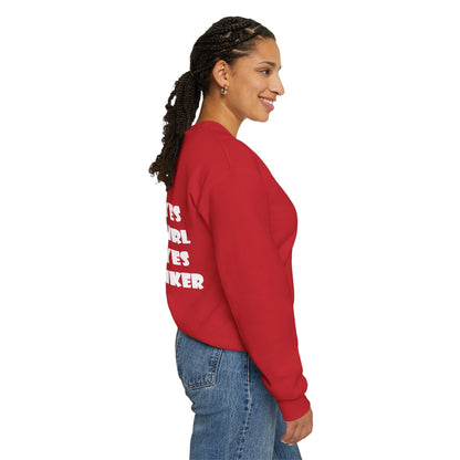 Ladies Sweatshirt "Girl Power" bright