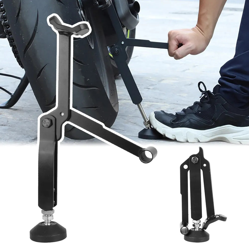 Einfacher Motorrad Heber Kickstand Rad Unterstützung Side Stand Stabiler Schwingarm Lift Lifter Motorrad-Zubehör